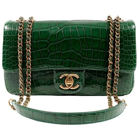 green chanel bag price|emerald green chanel bag.